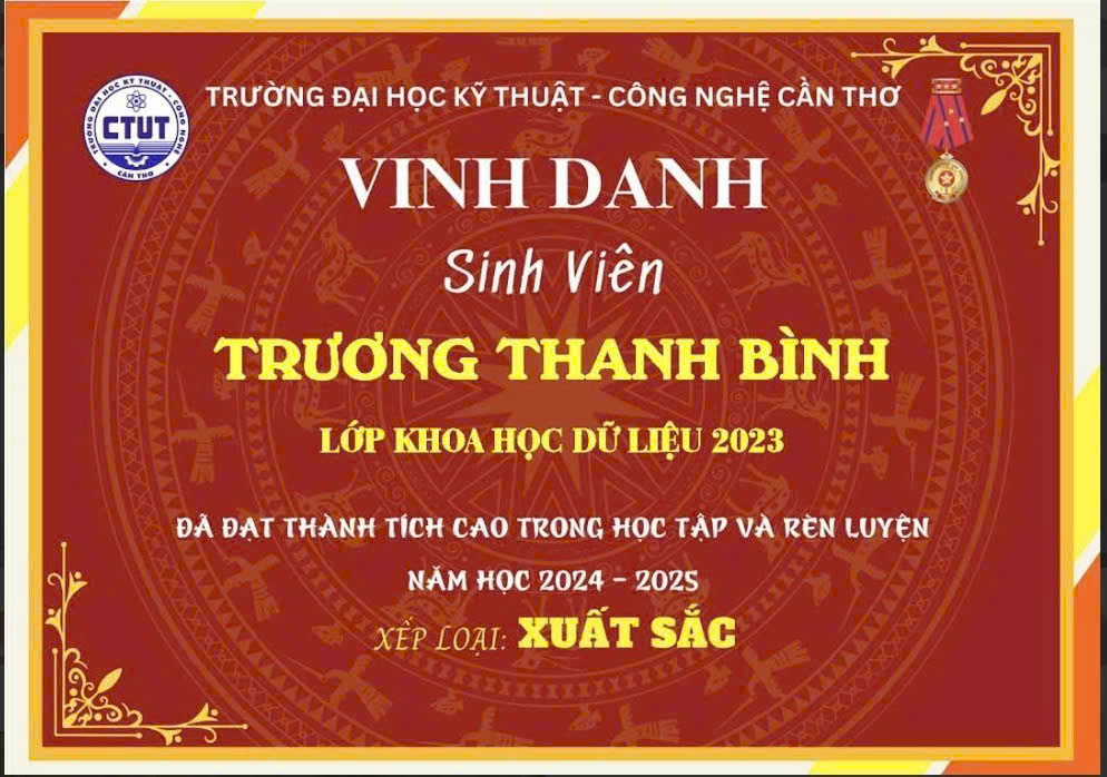 Giấy khen 2